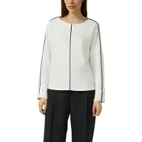 s.Oliver Black Label Sweatshirt, U-Boot Ausschnitt