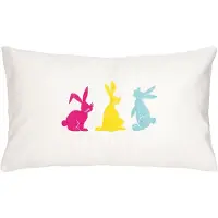 PAD Dekokissen "BUNNIES" Embroidery