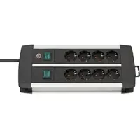 Brennenstuhl 8-fach Steckdosenleiste Premium Duo-Alu-Line - 3m