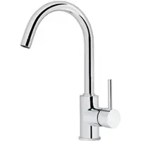 Evenes Spültischmischer Salsa Compact, Niederdruck, Schwenkauslauf, Ausladung 182 mm, verchromt - 93 168 18