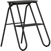 Frost - Bukto Tritthocker klappbar, small, H 46 cm, schwarz