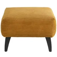 Mid.You Hocker Colori Goldfarben Cord