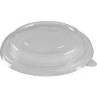 ABENA GmbH ABENA Deckel für Pappschalen, transparent, RPET, Ø 14,5 cm 1999907664 , 1 Karton = 10 Packungen à 50 Stück