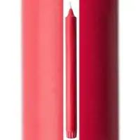 Duni Tischkerzen 250 x Ø 22 mm 9 Std. Rot, 48 Stk/Krt (12 x 4 Stk)