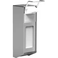 Gelzenleuchter UNIversal-Spender mit kurzem Bedienungshebel UNI05V , Aluminium-Gehäuse, mattsilber eloxiert