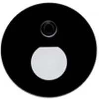 Deko-light Abdeckung Round Glas für Alwaid Pro Motion halbrund Lichtkegel Schwarz