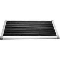 Rizz - Fußmatte Outdoor 90 × 60 cm, silber