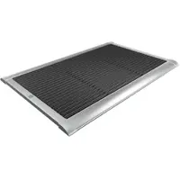 Rizz Outdoor-Fußmatte New Standard grau, Designer Trudie Zuiddam/WELL design, 90x2.2x60 cm