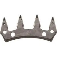 Kerbl Obermesser Wellington, A-4,5 Schaf 4 Zähne