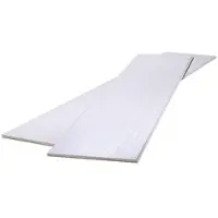 Moderna Design-Paneel »urbano«, weiß, foliert, Holz, Stärke: 10 mm, mit Mini-Fuge - weiss