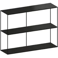 Zeus Sideboard Slim Irony kupferschwarz, Sandeffekt, Designer Maurizio Peregalli, 124x82x31 cm