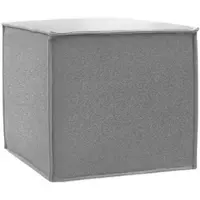 Softline Hocker Space Filz hellgrau, 45x41x45 cm