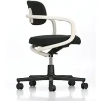 Vitra Bürodrehstuhl Allstar Sitz und Rücken schwarz, Designer Konstantin Grcic, 70x78.5-95.5x70 cm