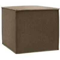 Softline Hocker Space Filz mocca braun, 45x41x45 cm