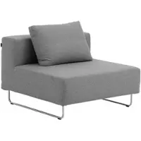 Softline Sofa Elemente Ohio Filz hellgrau, Designer Stine Engelbrechtsen, 98x67x98 cm