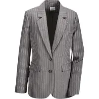MADELEINE Jackenblazer "Blazer Longblazer mit Nadelstreifen" Streifenblazer