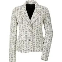 MADELEINE Jackenblazer "Blazer Tweed-Blazer mit Reverskragen" Tweedblazer mit Glanzeffekt