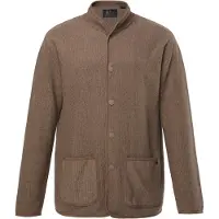 JP 1880 Strickjacke in khakibraun | Gr.: 6XL