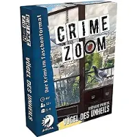 Asmodee LDGD0005 - Crime Zoom (Fall 2: Vögel des Unheils) - 1-6 Spieler, ab 12 Jahren (DE-Ausgabe)