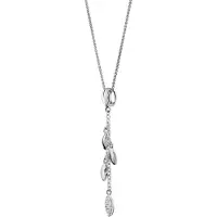 Orphelia 'Loana' Damenkette mit Anhänger aus 925er Sterlingsilber – Silber ZH-7505