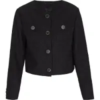 Dreimaster Women Blazer in black check | Gr.: S