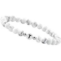 GOOD.designs Perlenarmband in Weiss | Gr.: onesize