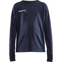 Craft Sportshirt Kinder Evolve LS Crew Neck Navy-Größe 122