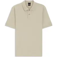 HUGO BOSS Poloshirt BOSS Black beige Baumwolle