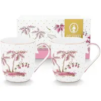 Pip studio Tasse Jolie Dots Gold Pink 145ml (Set von 2)