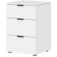 Sconto Dreamer Junges Wohnen Nachttisch Dreamer ¦ weiß ¦ Maße (cm): B: 45 H: 65 T: 43.0