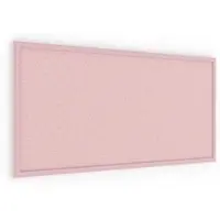 Allboards Pinnwand, Korktafel in Pink, 80×40 cm, Holzrahmen – Pink lackiert