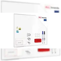 Allboards Magnetisches Whiteboard – PREMIUM EXPO Alurahmen 150x120cm
