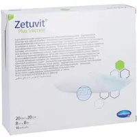 ACA Müller/ADAG Pharma Zetuvit Plus Silicone steril 20x20 cm 10 St
