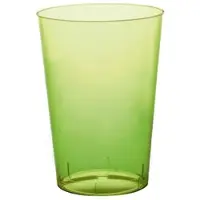 Monouso - Wiederverwendbarer Schnapsglas PS Moon Grasgrün Transparent 230ml (25 Stück)