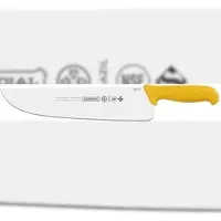 Mundial , Professionelles Küchenmesser, (5530-12), 30.5CM, Breite gerade Klinge, Gelb, Edelstahl