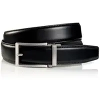 MONTI Ledergürtel Stanford in schwarz - 0001 | Gr.: 90 cm