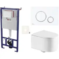 SAT Wand-WC Set für Vorwandmontage SIKOSSREX7276K