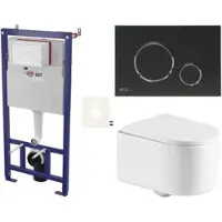 SAT Wand-WC Set für Vorwandmontage SIKOSSTOR7278K