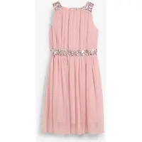 Bonprix Chiffonkleid aus Chiffon, mit elastischem Bündchen, gefüttert