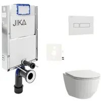 Laufen Jika Wand-WC Set für Einmauerung + WC SIKOJL1