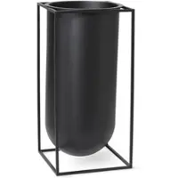 Audo Kubus vase Nolia, black