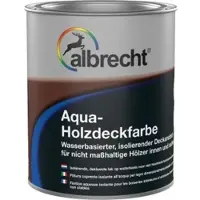 Albrecht Aqua-Holzdeckfarbe 750 ml schwedenrot