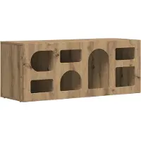 vidaXL TV-Schränk ELST 100 x 35 x 40 cm Artisan-Eiche Holzwerkstoff