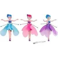 Sans marque Van Manen Glamour fliegende Fee, 3-fach sortiert 621785