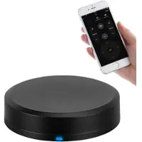 Auvisio Lernfähige IR- & Funk-Fernbedienung, Temperatur/Luftfeuchtesensor, App