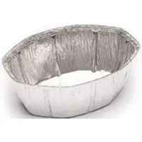 Monouso - Aluschalen oval für Hähnchen 2.400ml (125 Stück)