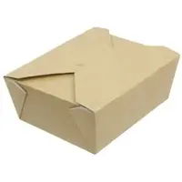 Monouso - SnackBox Amerikanische Kraft 15x12x6,5cm (25 Stück)