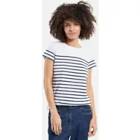 Armor Lux T-Shirt Etel Damen Weiß Dunkelblau Streifenshirt Heritage
