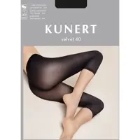 Kunert Feinstrumpfleggings Velvet 40 3/4 Bein in White | Gr.: 38-40