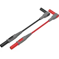 Hioki L4943 - Verbindungskabel, rot / schwarz, 4 mm, 20 cm